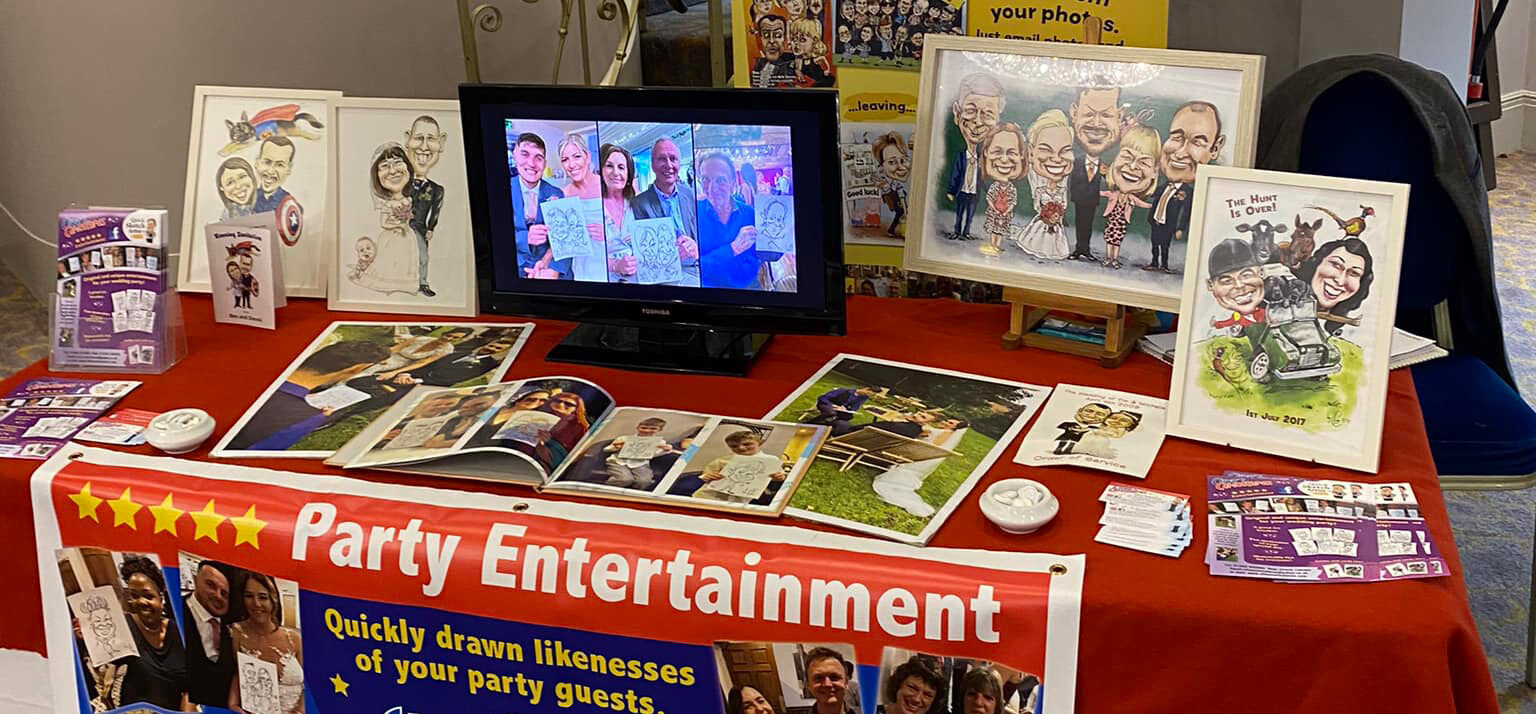 Clives Caricatures | MND Fundraiser